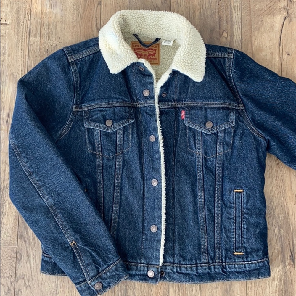 Levi’s Sherpa denim jacket